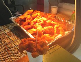 移動販売車で出張してご提供したから揚げ