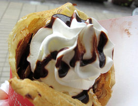 6種類ご準備してご提供したクレープ